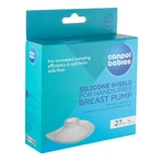 Canpol Babies, Silikonsauger für Hands-Free Milchpumpe, 27 mm, 1 Stk.