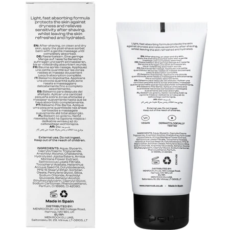 Men Rock After Shave Sorbet, aftershave balsem, 100 ml
