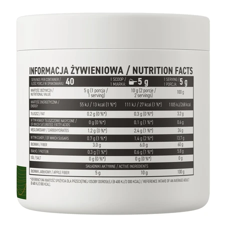 OstroVit Apple Fiber, powder, vege, 200 g