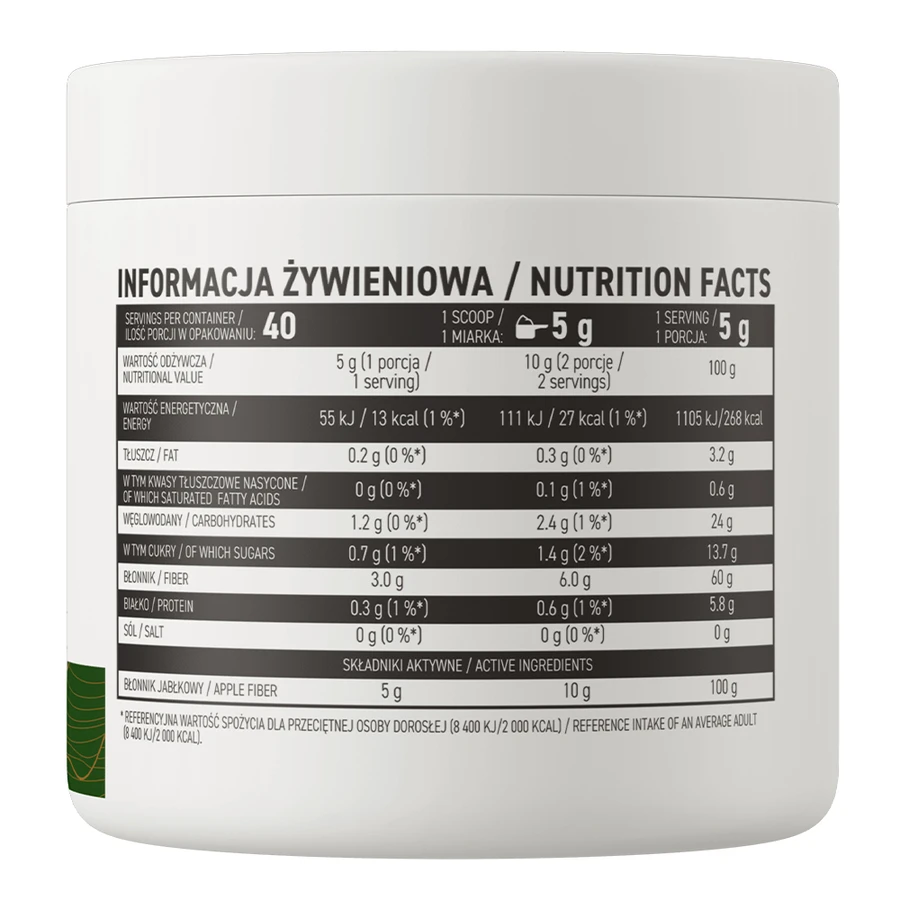 OstroVit Apple Fiber, powder, vege, 200 g