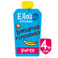 Organic Banana and Coconut Puree Pouch, 120 g, Ella&#39;s Kitchen