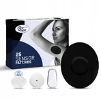 CureTape Sensorpflaster, CGM-Sensorpflaster zur Blutzuckermessung, schwarz, 25 Stück
