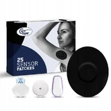 CureTape Sensorpflaster, CGM-Sensorpflaster zur Blutzuckermessung, schwarz, 25 Stück