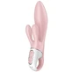 Satisfyer Air Pump Bunny 3, bunny type vibrator, rose
