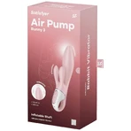 Satisfyer Air Pump Bunny 3, bunny type vibrator, rose
