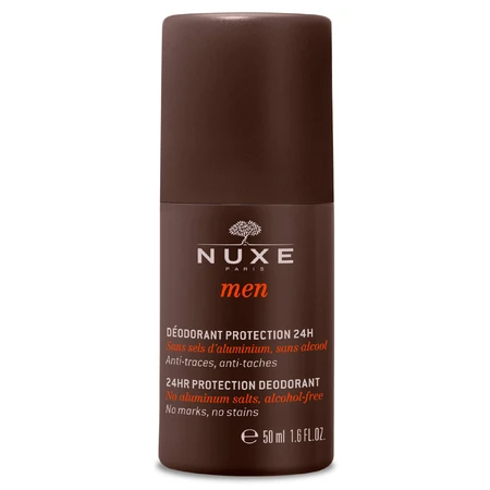 Nuxe Men Set, Feuchtigkeitsgel für das Gesicht, 50 ml + Deodorant, Roll-on, 50 ml + Duschgel, 200 ml