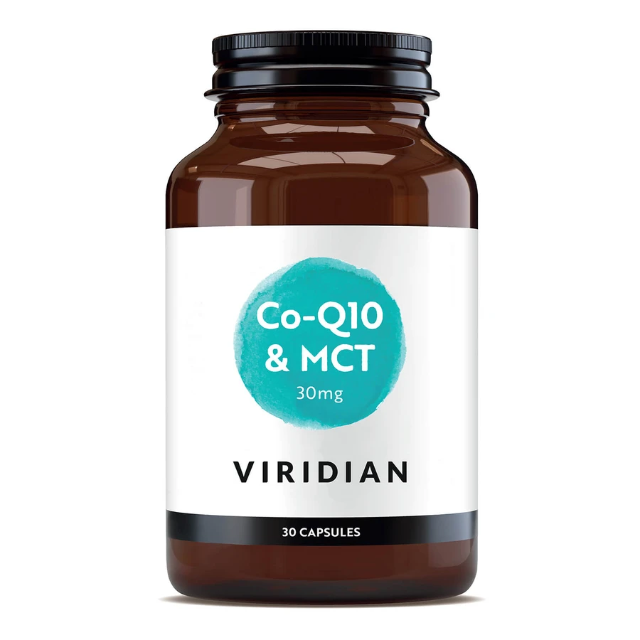 Viridian Coenzyme Q10 30 mg MCT, 30 capsules