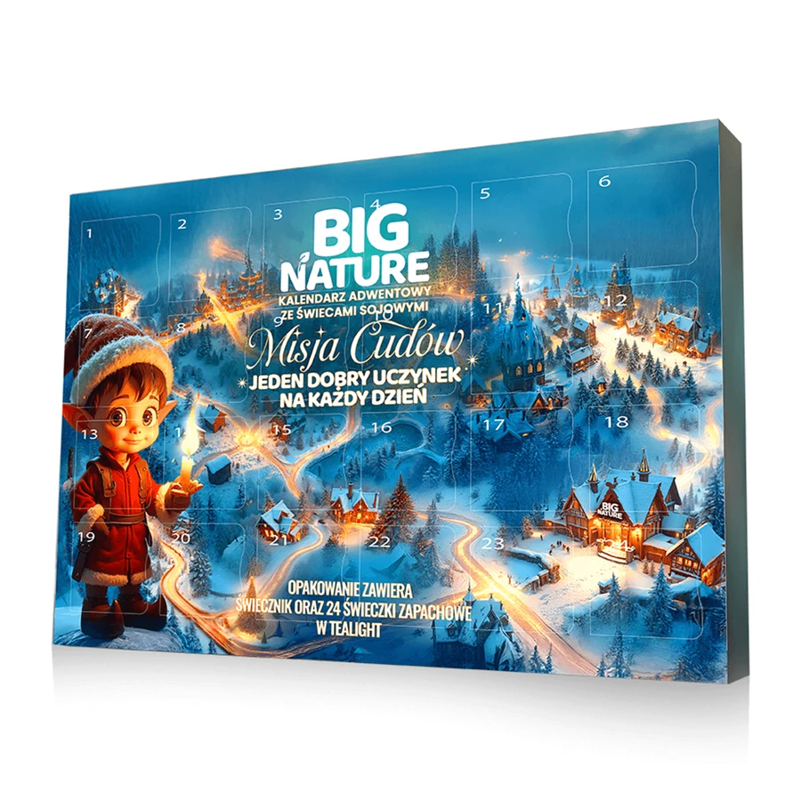 Big Nature Adventskalender „Mission of Miracles“, Sojakerzen