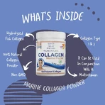 Swedish Nutra Marine Collagen Pure Peptide, neutral flavor, 300 g