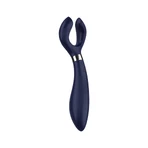 Satisfyer Endless Fun, vibrateur multifonctionnel pour couples, bleu