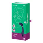 Satisfyer Endless Fun, vibrateur multifonctionnel pour couples, bleu