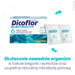 Dicoflor Elektrolity, voor kinderen en volwassenen, bananensmaak, 10 sachets