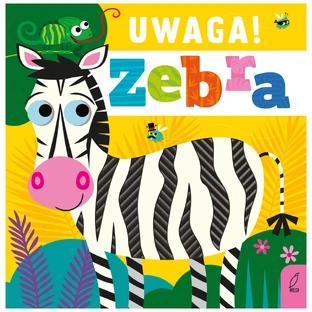 Attention Zebra, a sensory book for children