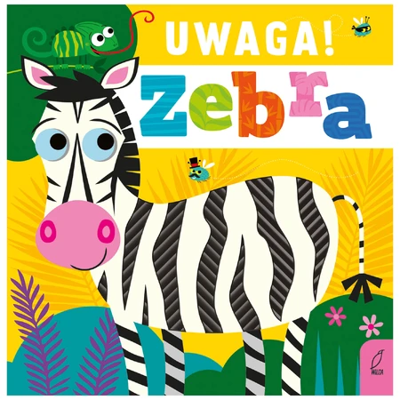 Attention Zebra, a sensory book for children