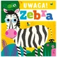 Attention Zebra, a sensory book for children