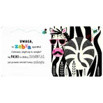 Attention Zebra, a sensory book for children