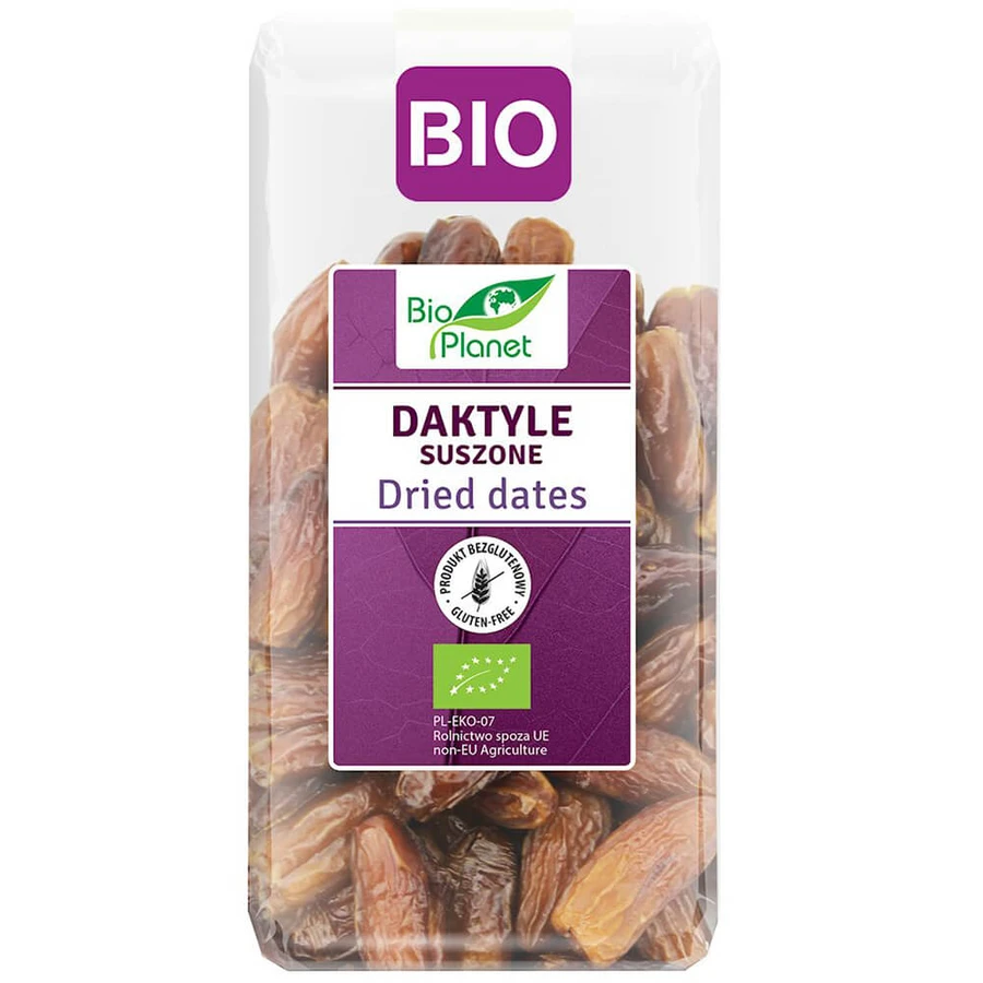 Bio Planet, Dattes séchées Bio, sans pépins, 400 g