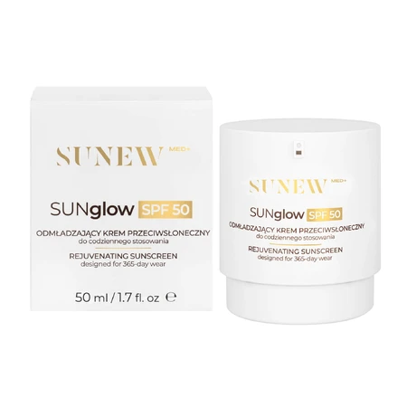 SunewMed+ SUNglow SPF 50 rejuvenating sunscreen, 50 ml