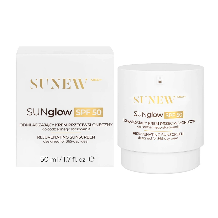 SunewMed+ SUNglow SPF 50 rejuvenating sunscreen, 50 ml