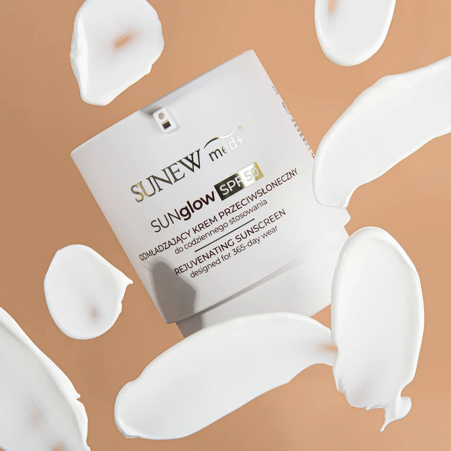 SunewMed+ SUNglow SPF 50 rejuvenating sunscreen, 50 ml