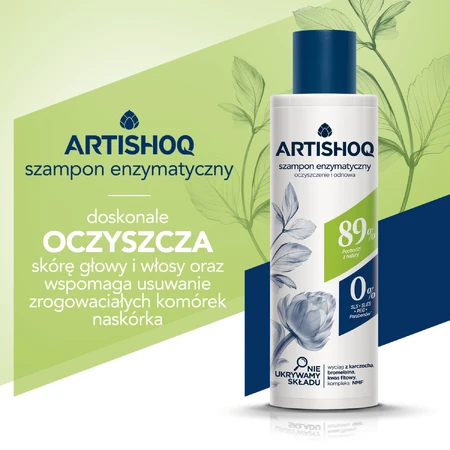 Artishoq, enzyme shampoo, cleanse and renew, 150 ml