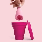 Intimina Sterilisationstasse, Menstruationstasse Sterilisator, 1 Stück