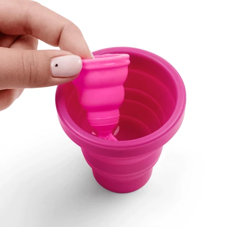 Intimina Sterilisationstasse, Menstruationstasse Sterilisator, 1 Stück