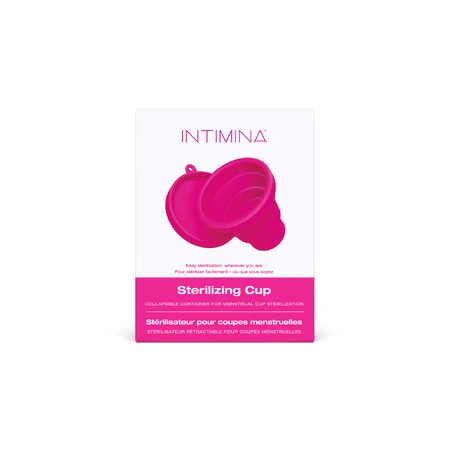 Intimina Sterilisationstasse, Menstruationstasse Sterilisator, 1 Stück