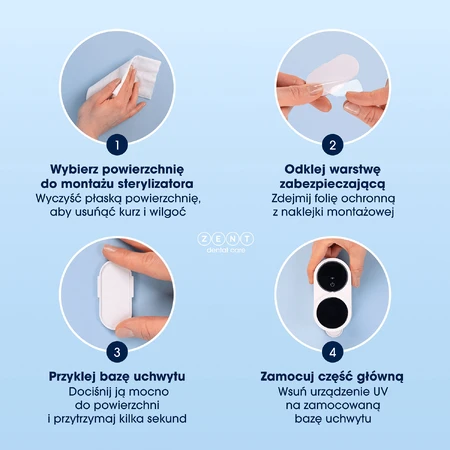 Zent Uveo Duo, soporte UV y esterilizador de cepillos de dientes