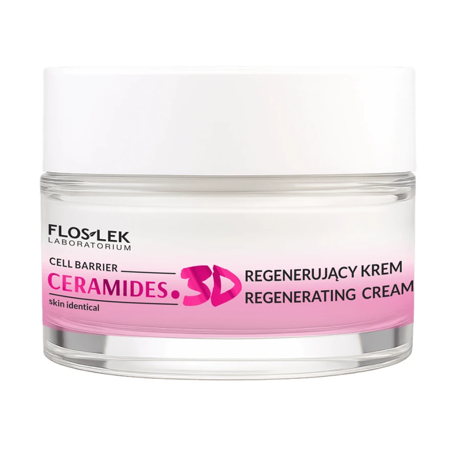 Floslek Laboratorium Ceramidas. Crema facial regeneradora 3D, 50 ml