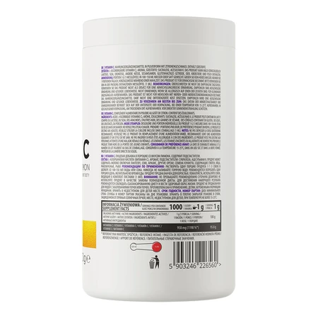 OstroVit Vitamin C, vitamin C, lemon flavor, 1000 g