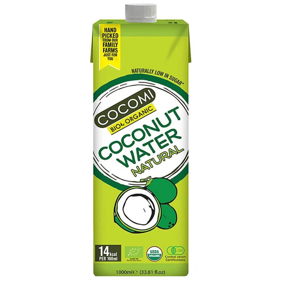 Cocomi, natural coconut water bio, 1 l