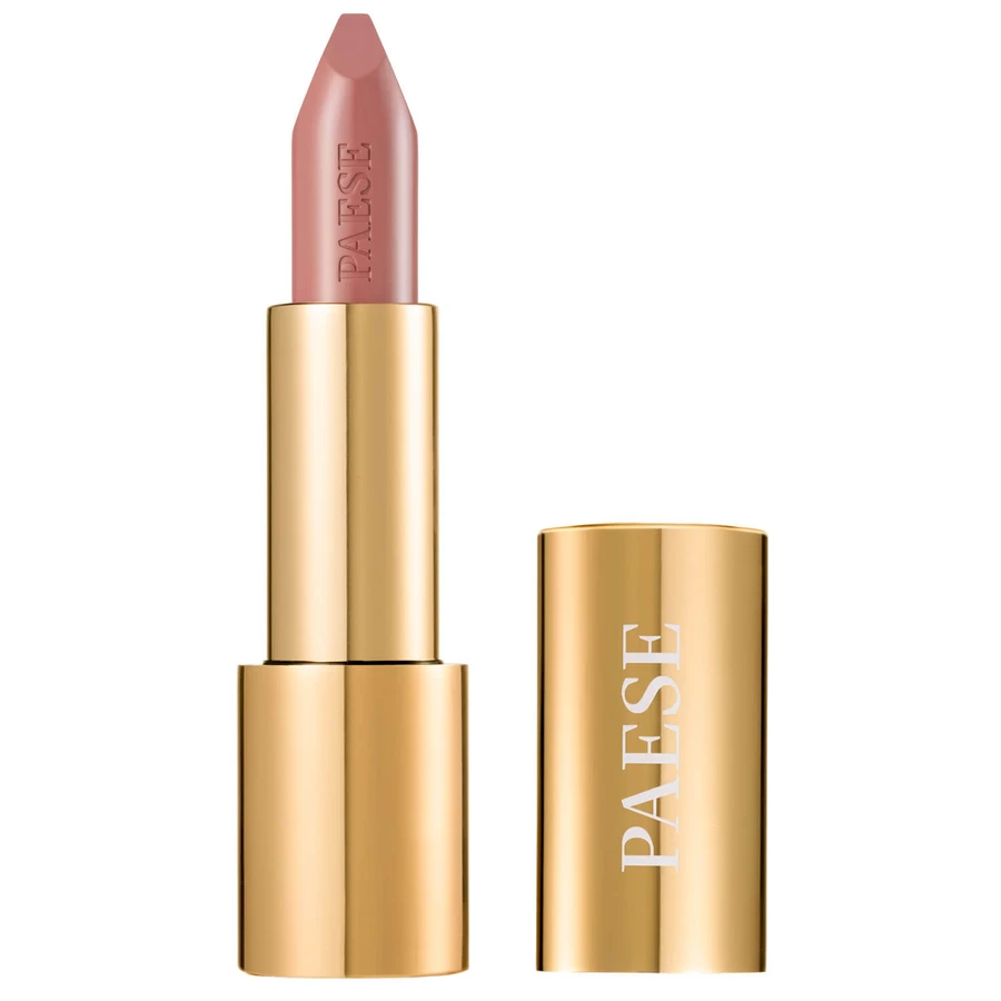 Paese Cheeky Nude Look set, Máscara de pestañas Cheeky, 9 ml + Nudelightful, Barra de labios, 400 Beige Marshmallow, 4,5 g