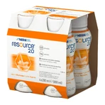 Kit Resource 2.0, voedingspreparaat, abrikozensmaak, 8 x 200 ml + aardbeiensmaak, 200 ml gratis