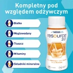 Kit Resource 2.0, voedingspreparaat, abrikozensmaak, 8 x 200 ml + aardbeiensmaak, 200 ml gratis
