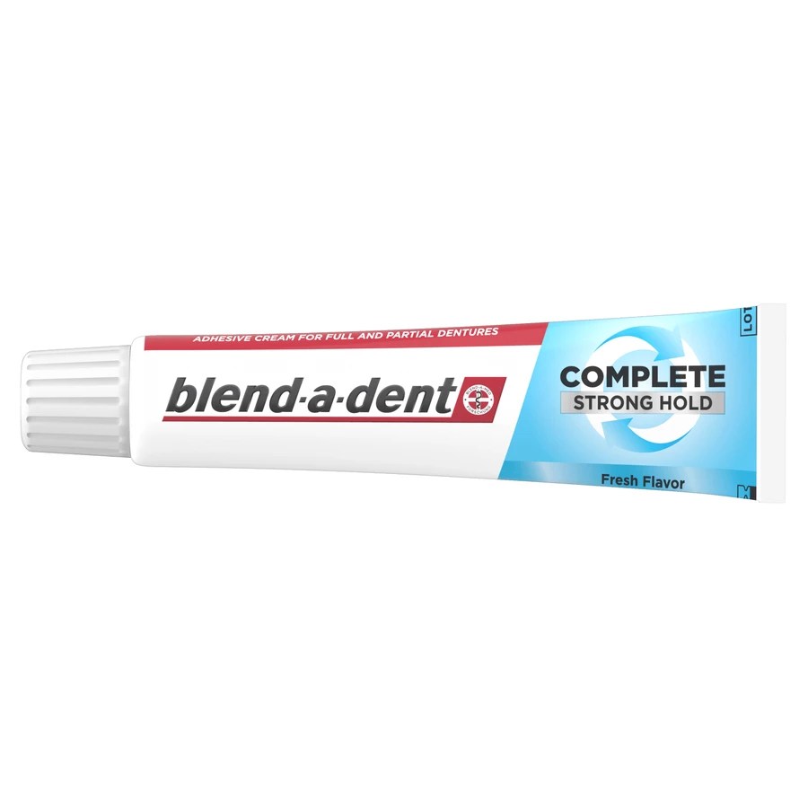 Blend-a-dent Complete Fresh, Crema adhesiva para prótesis dentales, 40 ml