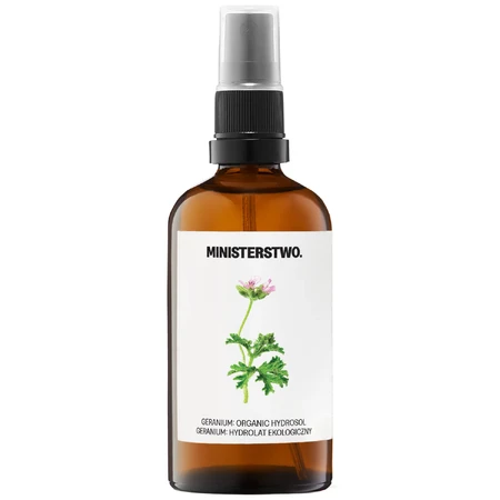 Ministry of Good Seife, Bio-Hydrolat, Geranie, 100 ml