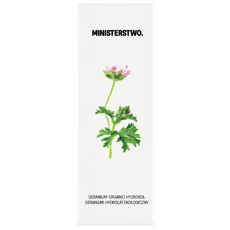 Ministry of Good Seife, Bio-Hydrolat, Geranie, 100 ml