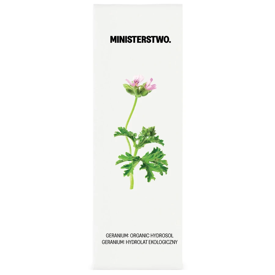 Ministry of Good Seife, Bio-Hydrolat, Geranie, 100 ml