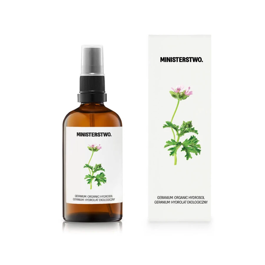 Ministry of Good Seife, Bio-Hydrolat, Geranie, 100 ml