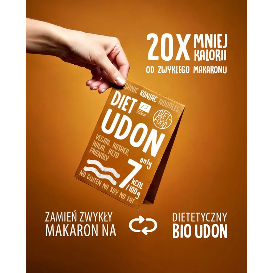 Diet-Food Konjac Diet Udon, shirataki noodles, konjac, Bio, 300 g