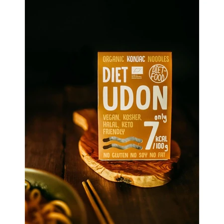 Diet-Food Konjac Diet Udon, shirataki noodles, konjac, Bio, 300 g