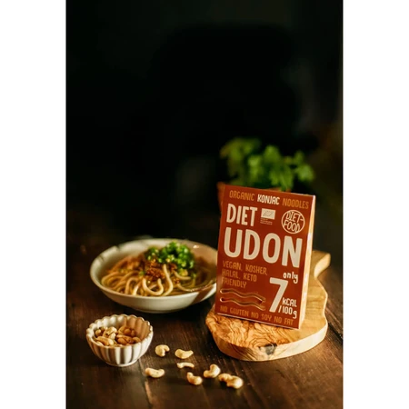 Diet-Food Konjac Diet Udon, shirataki noodles, konjac, Bio, 300 g