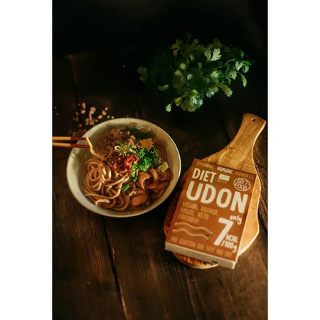 Diet-Food Konjac Diet Udon, shirataki noodles, konjac, Bio, 300 g