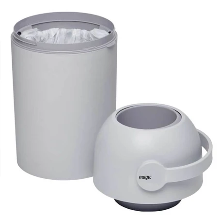 Magic Majestic, gebruikte luieremmer, wit, 40 l + zakken, 15 stuks