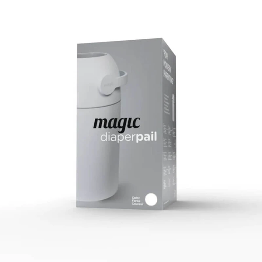 Magic Majestic, gebruikte luieremmer, wit, 40 l + zakken, 15 stuks