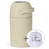 Magic Majestic, used diaper garbage can, beige, 40 l + bags, 15 pieces
