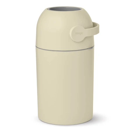 Magic Majestic, Abfalleimer für gebrauchte Windeln, beige, 40 l + Beutel, 15 Stück