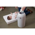 Magic Majestic, Abfalleimer für gebrauchte Windeln, beige, 40 l + Beutel, 15 Stück