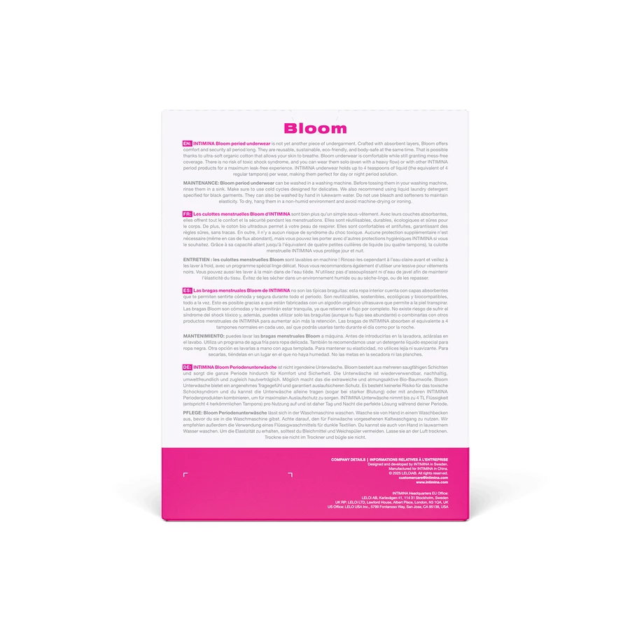 Intimina Bloom, menstrual underwear, size XL, 1 piece